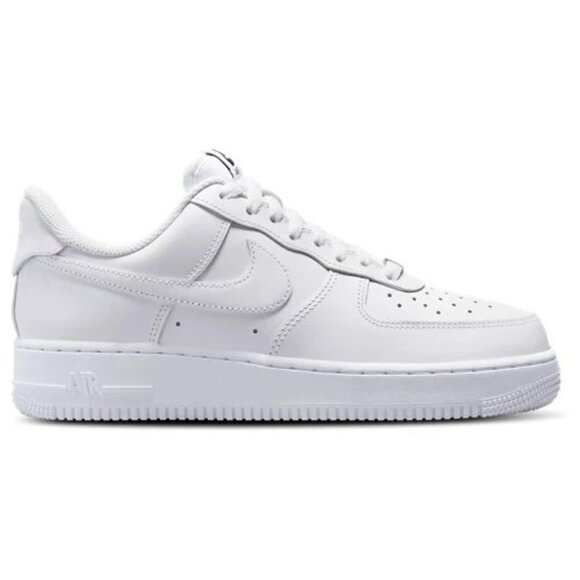 New Nike Air Force 1 Low '07 Flyease Triple White (Women's) - Picture 1 of 5